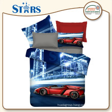 GS-FM3DF-17 customizable fancy 3d printing polyester fabric for bed cover